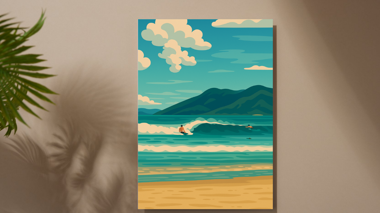Poster décoratif – Le voyage à contempler