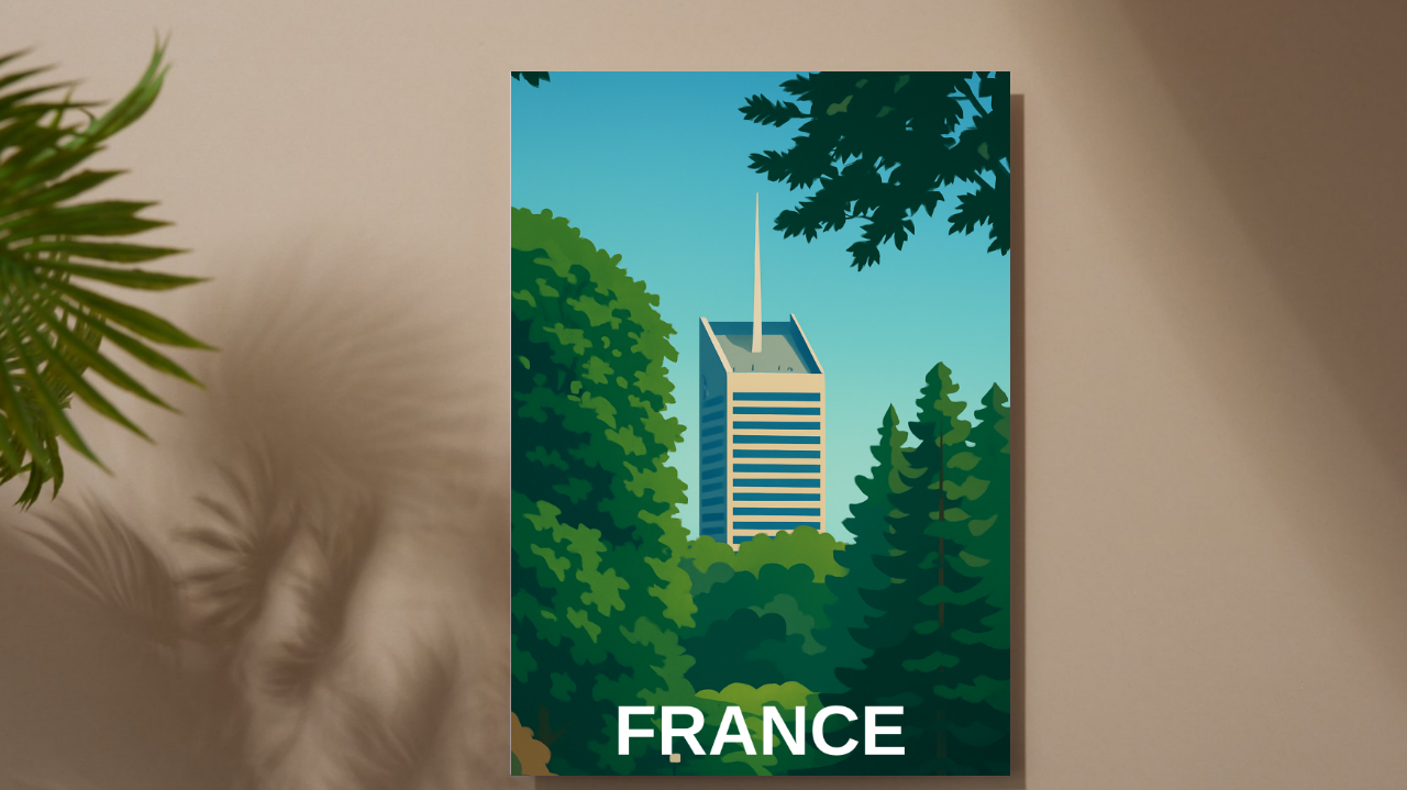 Poster décoratif – Le voyage à contempler