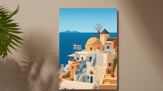 Poster décoratif – Le voyage à contempler