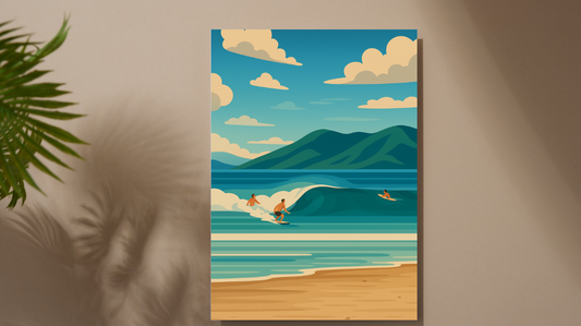 Poster décoratif – Le voyage à contempler