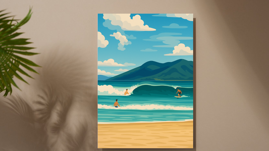 Poster décoratif – Le voyage à contempler