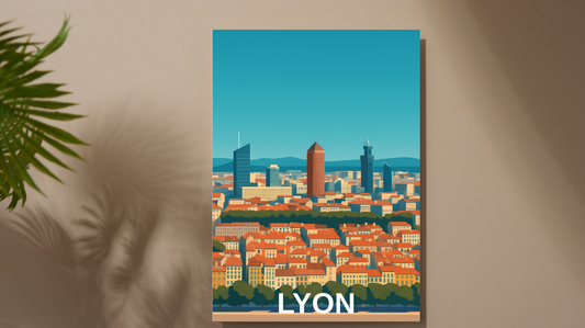 Poster décoratif – Le voyage à contempler