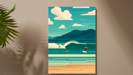 Poster décoratif – Le voyage à contempler