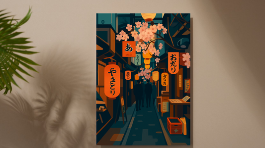 Poster décoratif – Le voyage à contempler