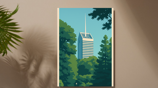 Poster décoratif – Le voyage à contempler