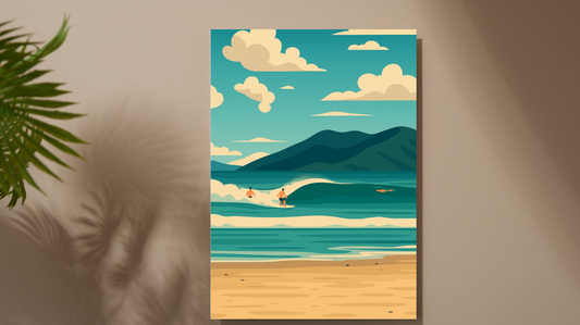 Poster décoratif – Le voyage à contempler
