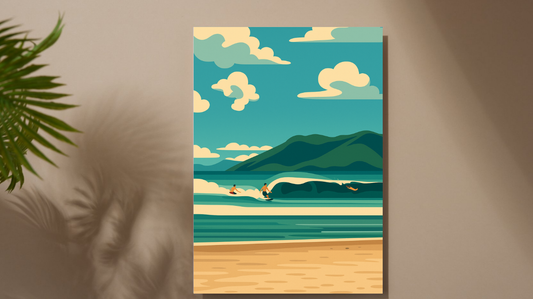 Poster décoratif – Le voyage à contempler