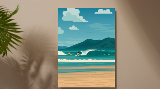 Poster décoratif – Le voyage à contempler