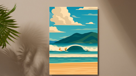Poster décoratif – Le voyage à contempler