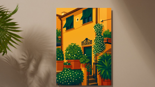 Poster décoratif – Le voyage à contempler