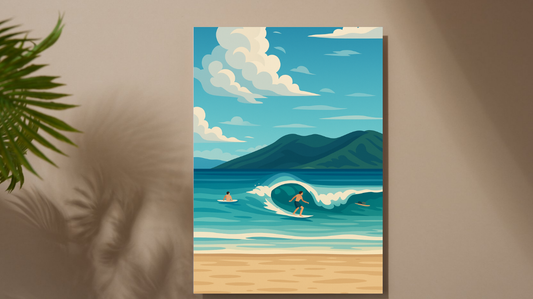 Poster décoratif – Le voyage à contempler