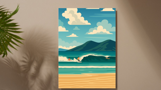 Poster décoratif – Le voyage à contempler