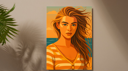 Poster décoratif – Le voyage à contempler