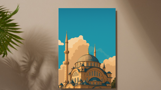 Poster décoratif – Le voyage à contempler
