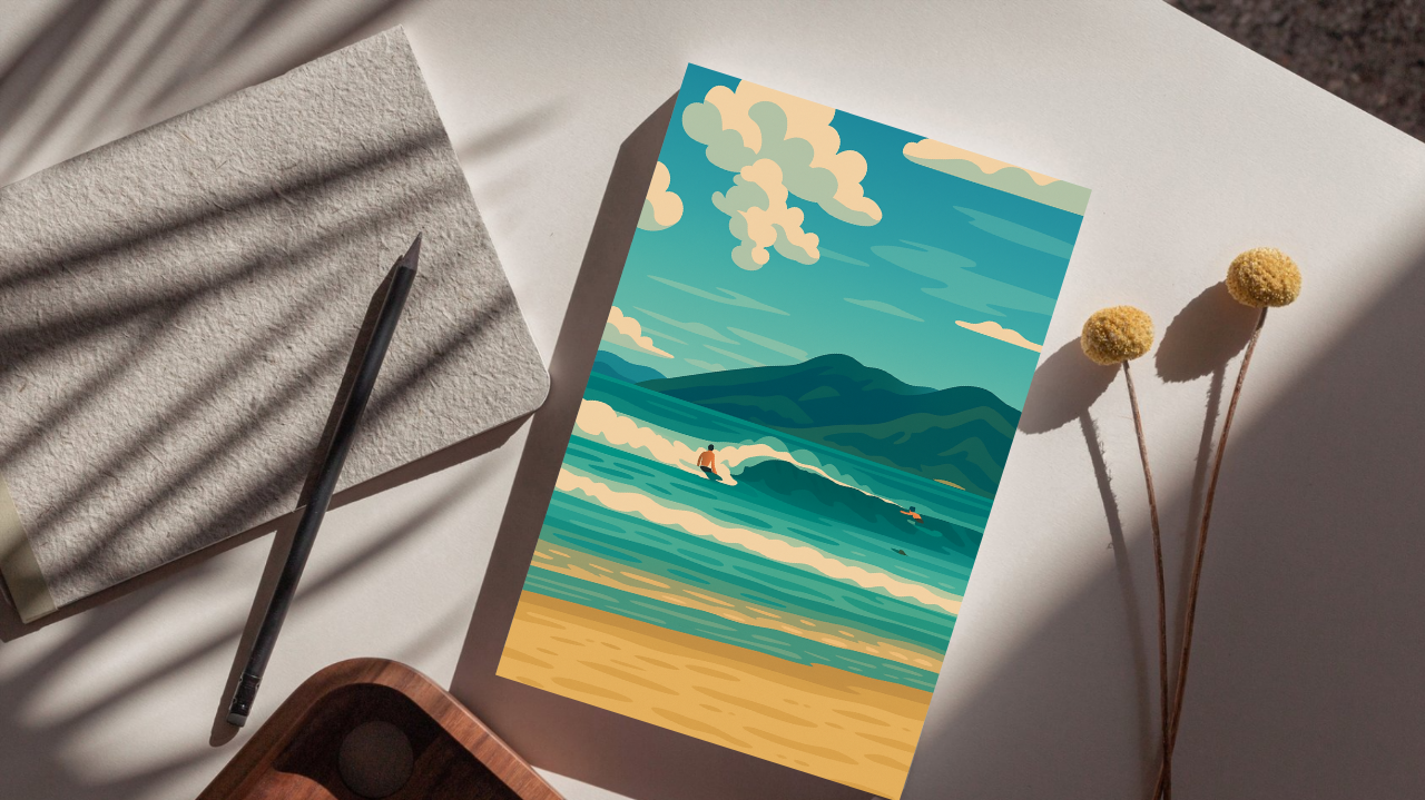 Livre de notes – La couverture d'un souvenir