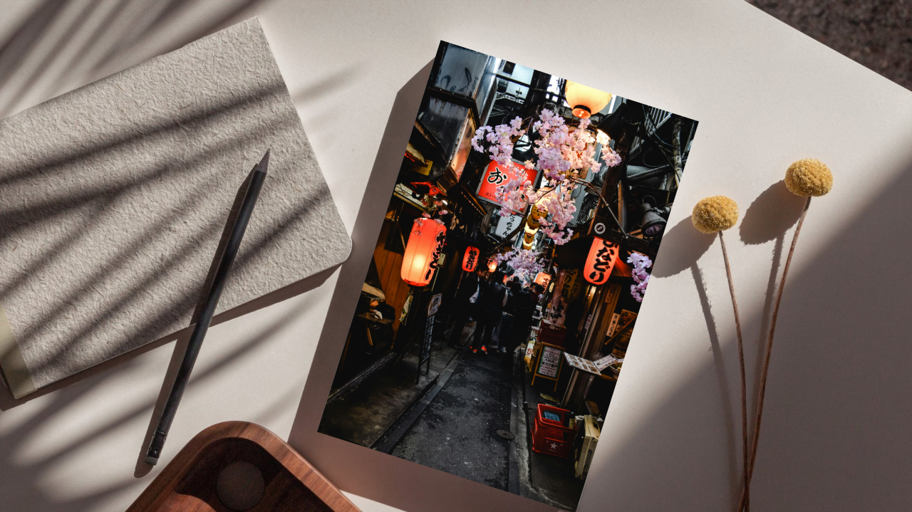 Livre de notes – La couverture d'un souvenir