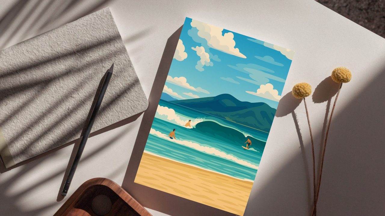 Livre de notes – La couverture d'un souvenir