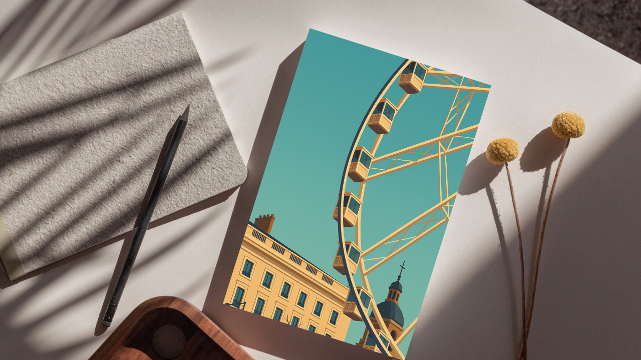 Livre de notes – La couverture d'un souvenir