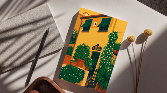 Livre de notes – La couverture d'un souvenir