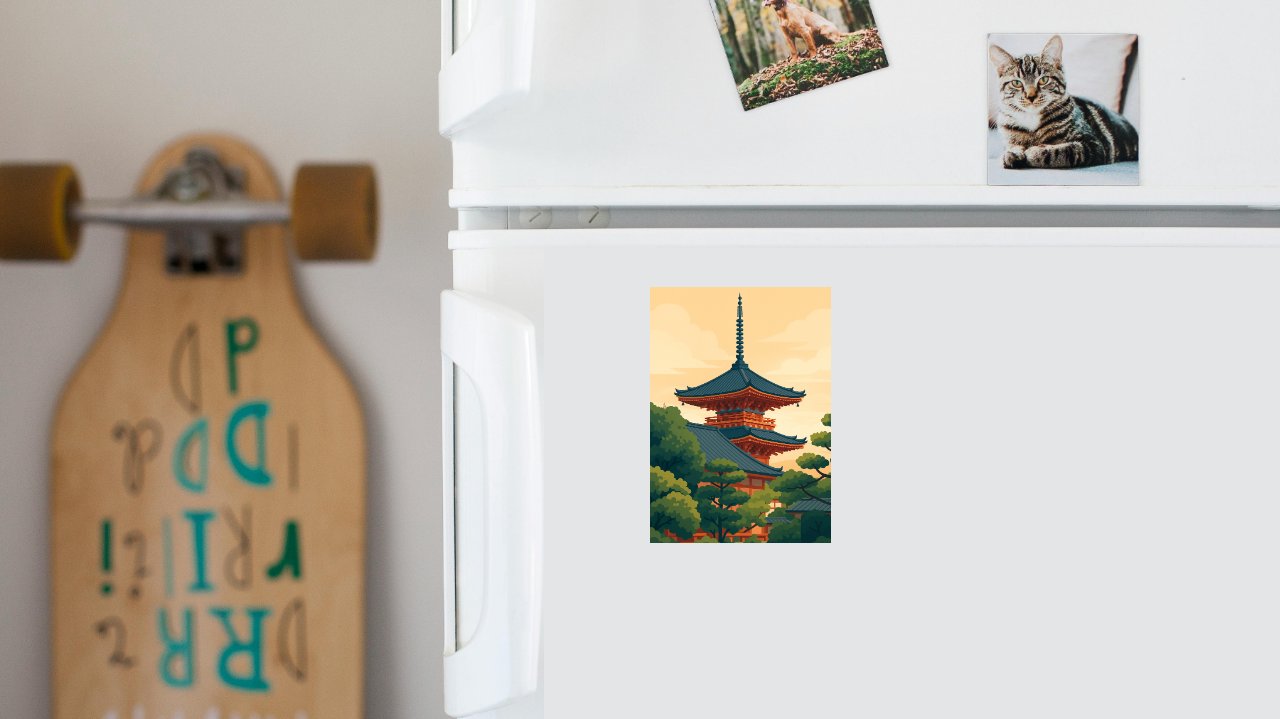 Magnet souvenir – Un instant qui reste