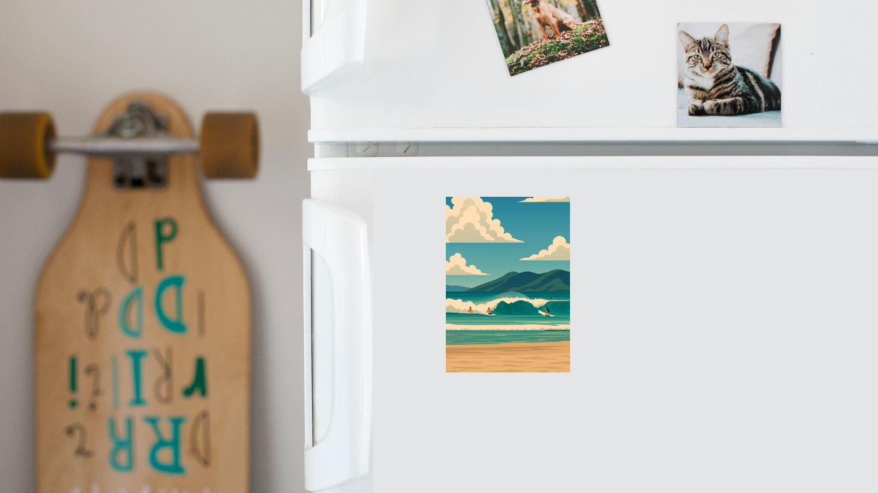 Magnet souvenir – Un instant qui reste