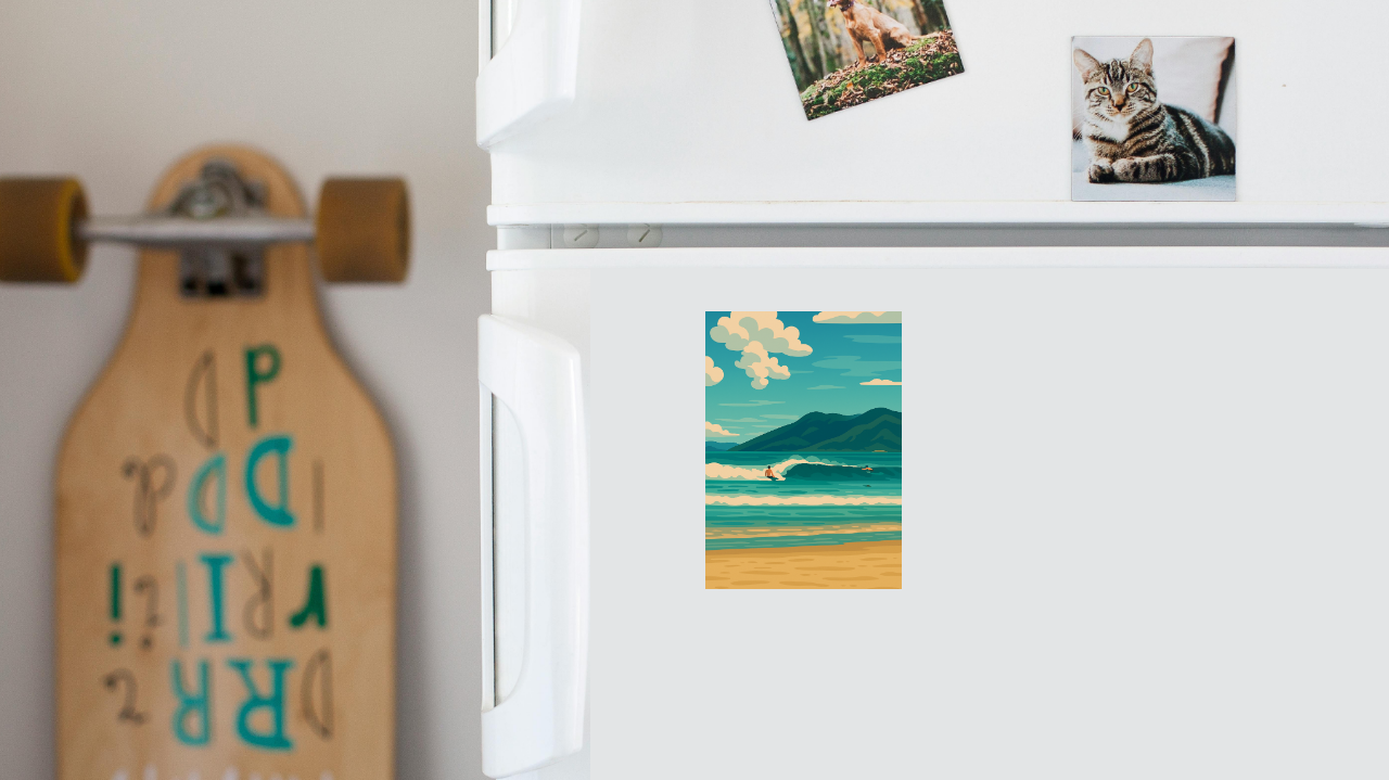 Magnet souvenir – Un instant qui reste