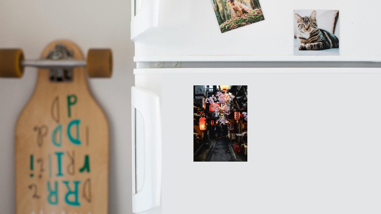 Magnet souvenir – Un instant qui reste
