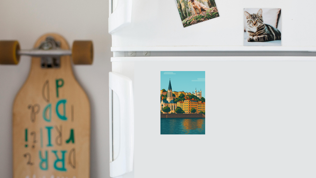 Magnet souvenir – Un instant qui reste