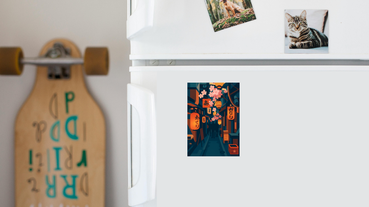 Magnet souvenir – Un instant qui reste