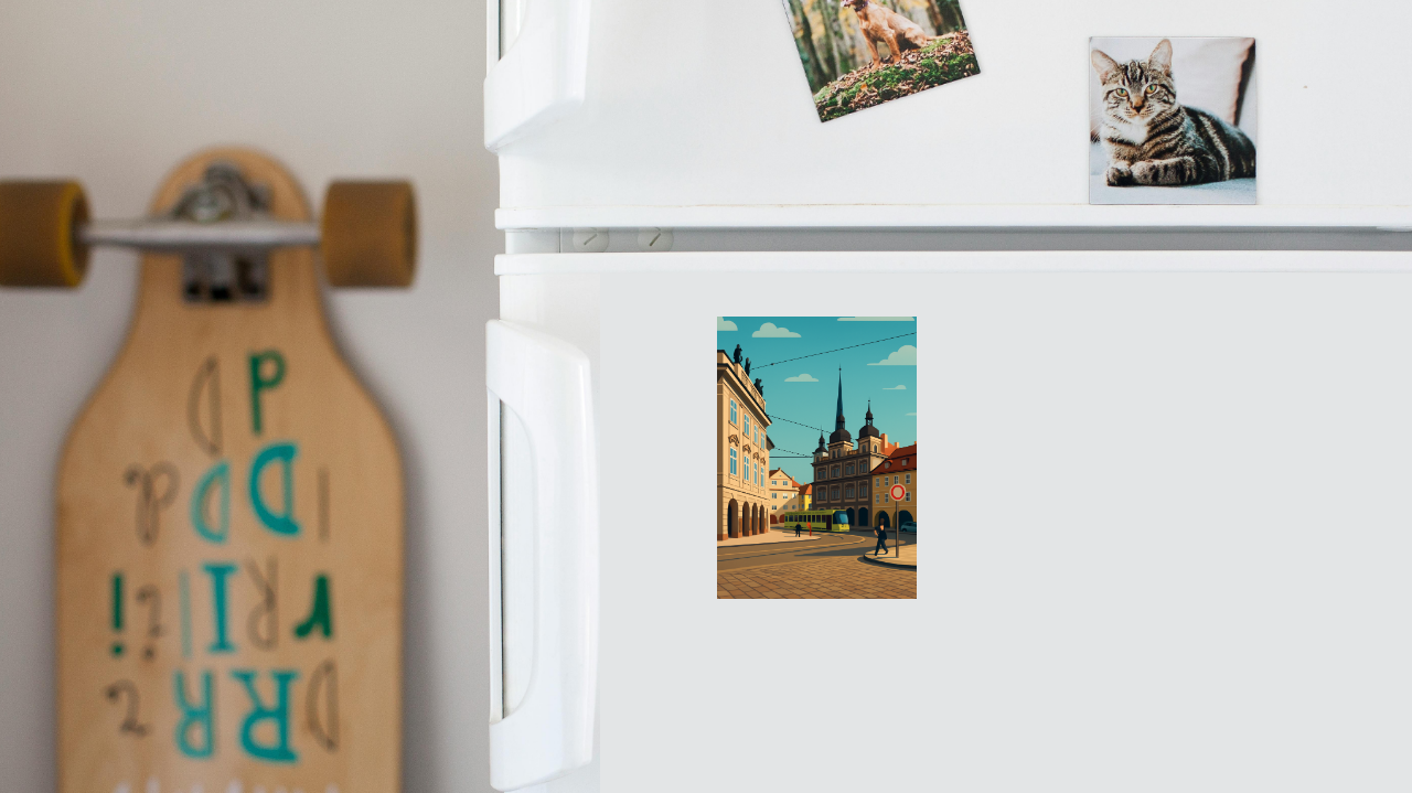 Magnet souvenir – Un instant qui reste
