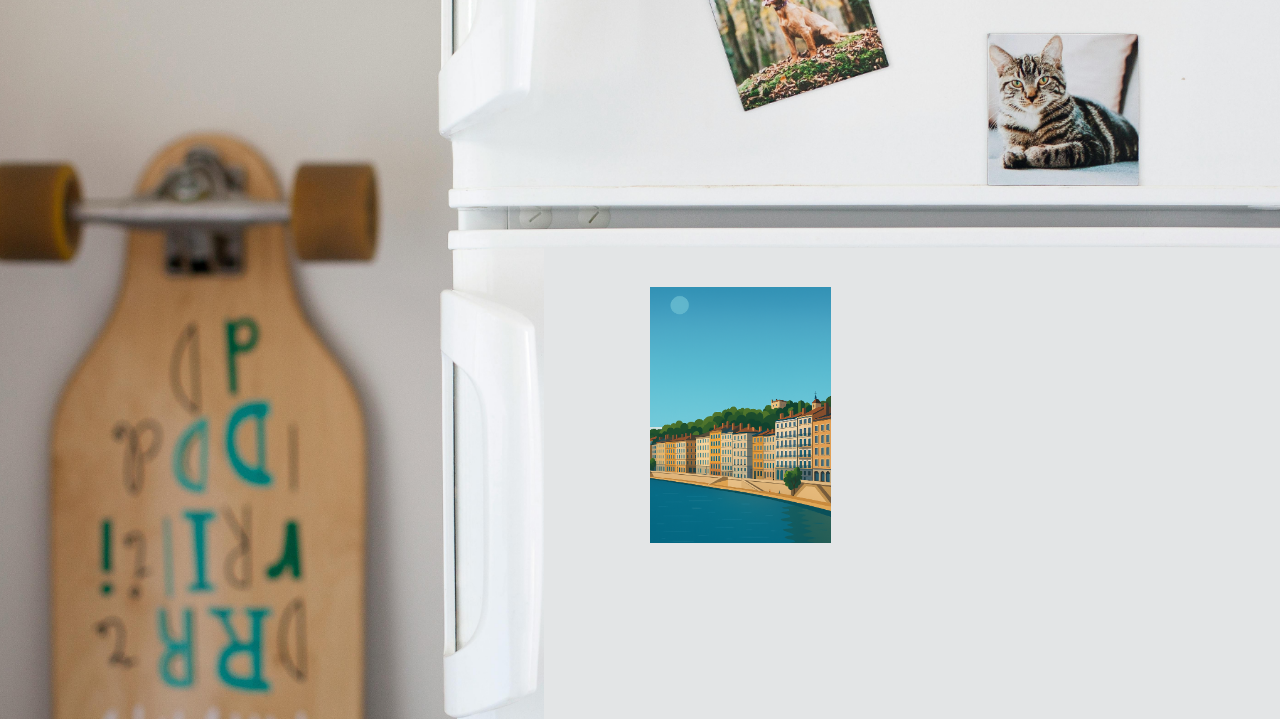 Magnet souvenir – Un instant qui reste
