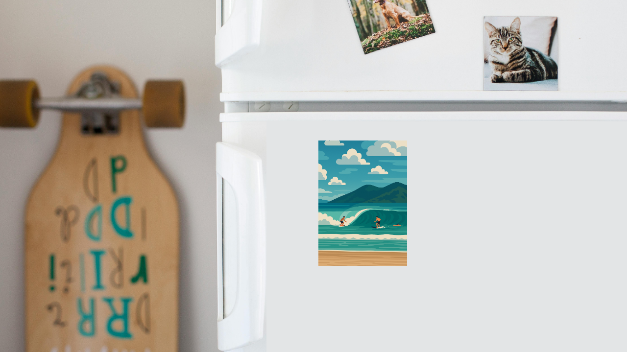 Magnet souvenir – Un instant qui reste