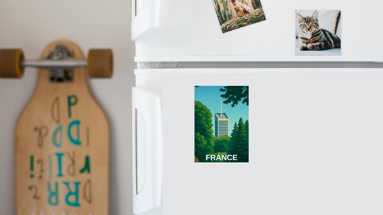 Magnet souvenir – Un instant qui reste