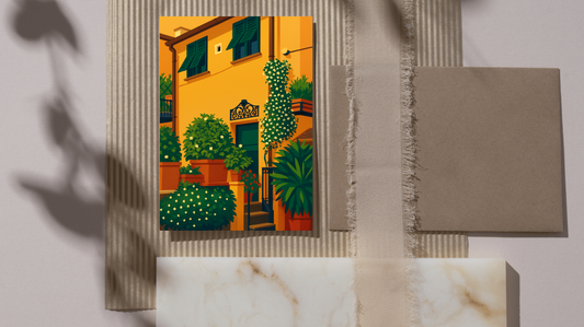 Carte postale souvenir – Un mot, une image