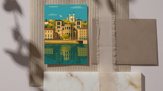 Carte postale souvenir – Un mot, une image