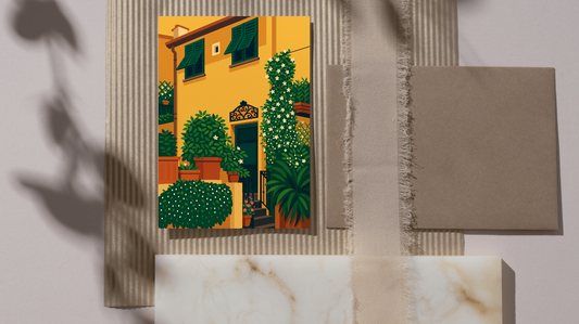 Carte postale souvenir – Un mot, une image