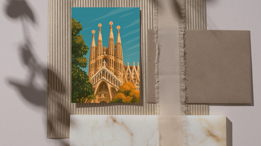 Carte postale souvenir – Un mot, une image